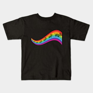 Rainbow Hippo Kids T-Shirt